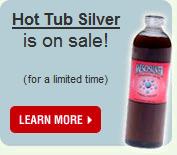 Sale on MesoSilver Hot Tub Silver
